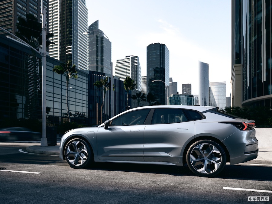 Launched in the second half of next year, Lynk & Co's ZERO concept will be launched in white